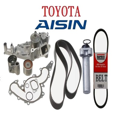 FOR 2000 - 2006 TOYOTA TUNDRA 4.7L V8 COMPLETE TIMING BELT AISIN WATER PUMP KIT-image