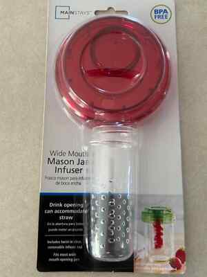 Mainstay Wide Mouth Mason Jar Infuser-image