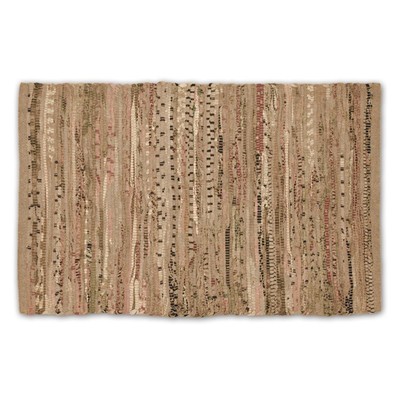 DII Multi Taupe Rag Rug-image