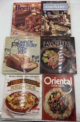 Better Homes & Gardens Cookbook Lot - Oriental, Prizewinning,  Family  Favorites-image