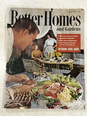 VINTAGE BETTER HOMES AND GARDEN JUNE 1959  / M32-image