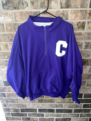 Vintage 90s Made in USA Matman 1/2 Zip Windbreaker Jacket 