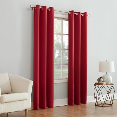 MainStays 63-inch blackout panel red 40